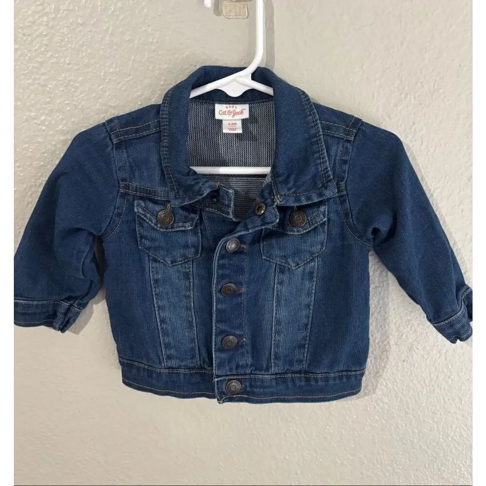 ❤️Cat & Jack Jean Jacket 3-6M